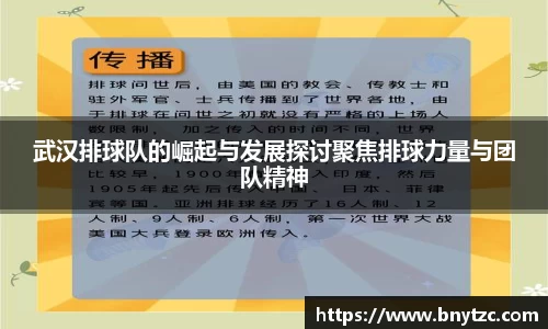 武汉排球队的崛起与发展探讨聚焦排球力量与团队精神